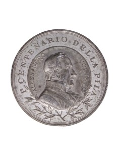 Alessandro Volta (1745-1827) - Medaglia 1899