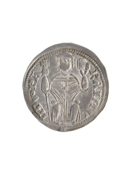 Raimondo (1273-1298) - denaro con bastoni decussati (1281 o 1287)